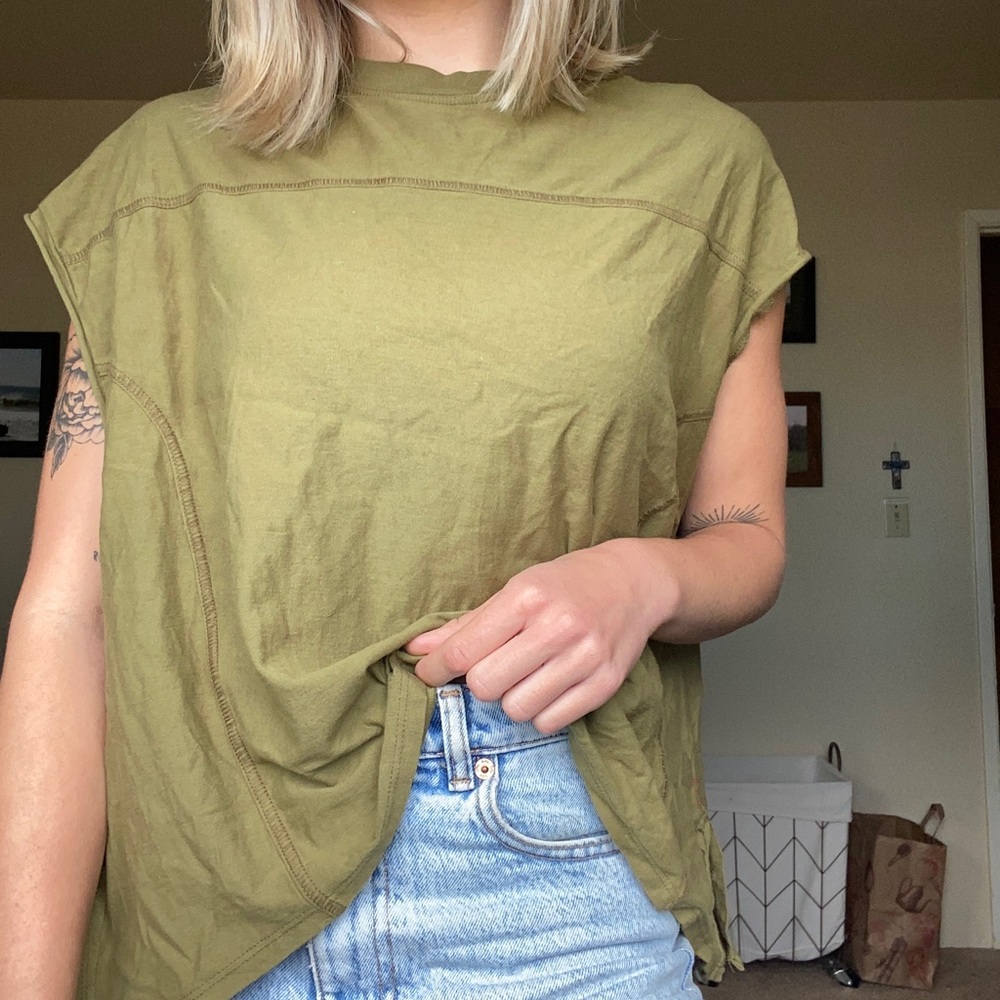 Olive Urban Outfitters tee